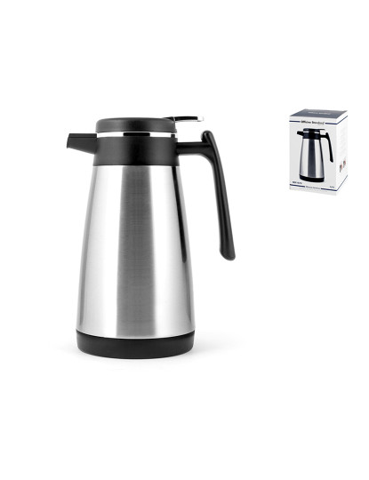 imagem de Jarro Térmico, Aço Inox 18/10, Preto, 1,5 Lt, Aço Inox1