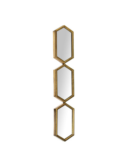 imagem de Espelho Metal Dourado 1