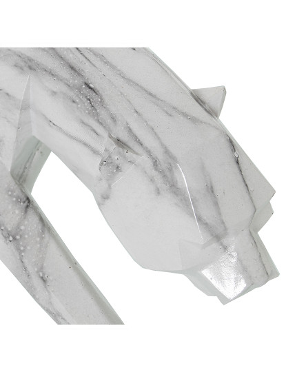 imagem de Figura Resina Pantera Origami Mármore 2