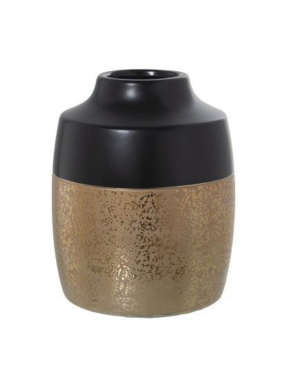 imagem de Jarra Cerâmica Pretodourado 1