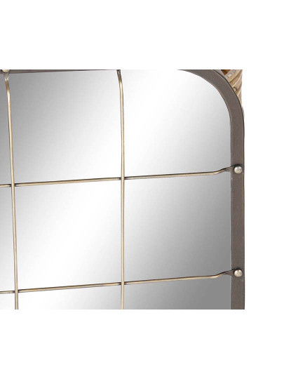 imagem de Espelho de parede DKD Home Decor Preto Dourado 45,5 x 7,5 x 55 cm Vintage3