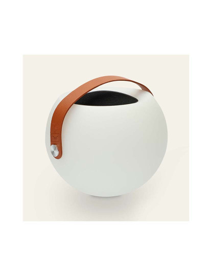 imagem de Coluna Bluetooth Com Candeeiro Led Ksix Bubble Branco 5 W Portátil4