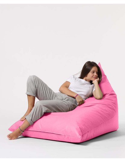 imagem de Pufe Pirâmide Grande Cama Rosa2