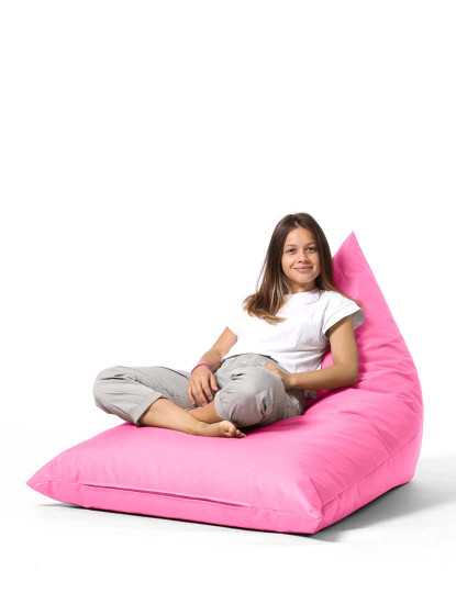 imagem de Pufe Pirâmide Grande Cama Rosa1