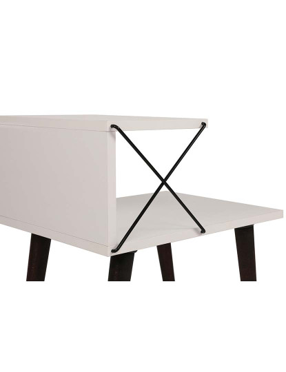 imagem de Mesa Cabeceira Cross Branco8