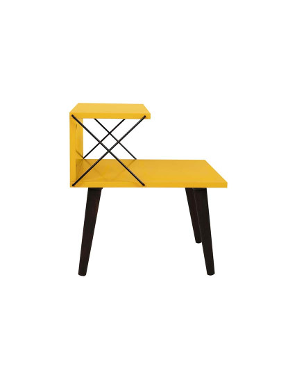 imagem de Mesa Cabeceira Cross Amarelo5