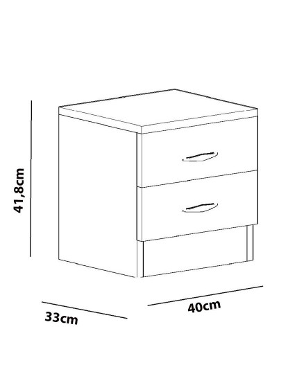 imagem de Mesa Cabeceira Sine Branco4