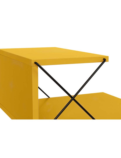 imagem de Mesa Cabeceira Cross Amarelo9