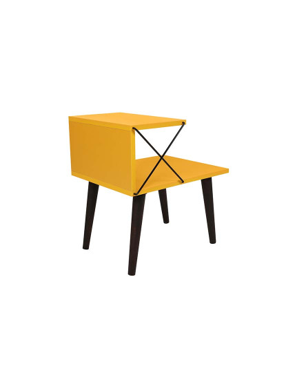 imagem de Mesa Cabeceira Cross Amarelo7