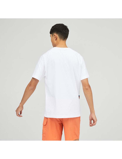 imagem de T-Shirt Homem NB Athletics Day Tripper Raglan Graphic  Branco2