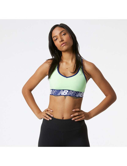 imagem de Top Desportivo Senhora NB Pace Bra 3.0 Verde1