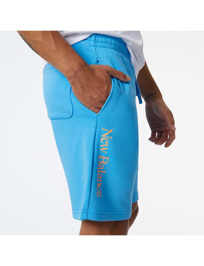 imagem de Calções Homem NB Essentials Celebrate  Azul4