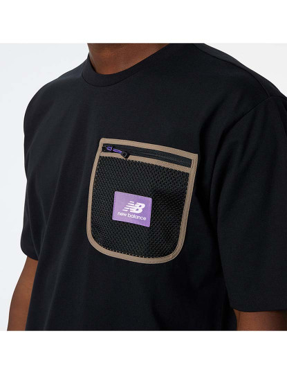imagem de T-Shirt Homem NB AT Pocket  Preto4