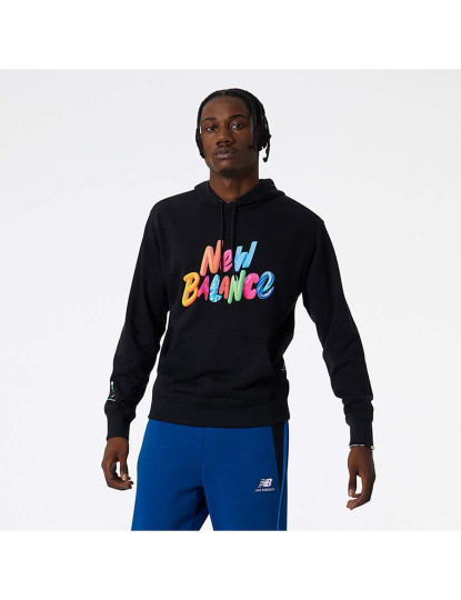 imagem de Hoodie Homem NB Artist Pack Velvet Spectrum  Preto1