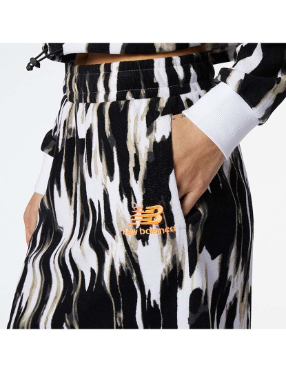 imagem de Saia Senhora NB Athletics Collide Printed Terry Skirt Branco4