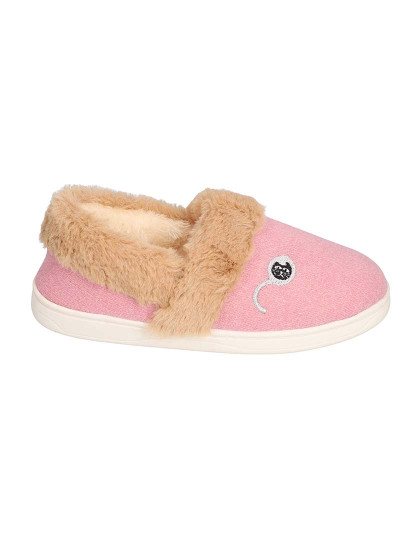 imagem de Pantufas Fatima marinho-rosa1