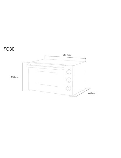 imagem de Forno Elétrico de Mesa Mini5