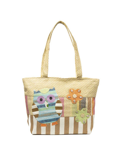 imagem de Mala Shopper Giulianova Bege1