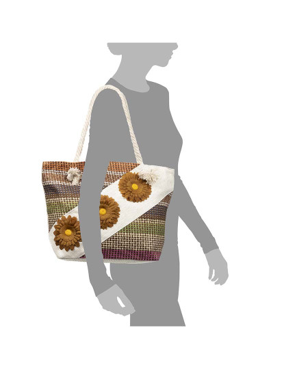 imagem de Mala Shopper Manfredonia Castanho4