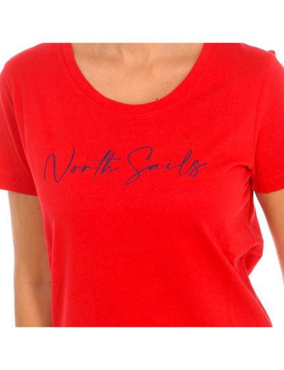 imagem de T-shirt Mulher Vermelho2