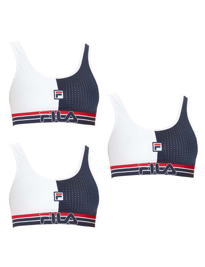 imagem de Pack 3Tops Desportivos Branco e Preto1