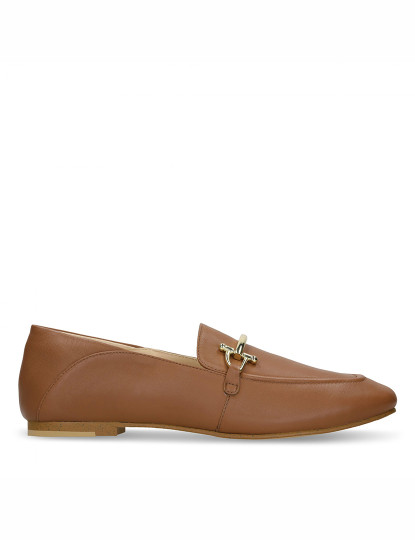 imagem de Sapatos Senhora Pure2 Loafer  Pele Tan Escuro1