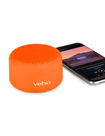 imagem de Veho M3 Portable Rechargable Wireless Bluetooth speaker 3 Watts - Orange5