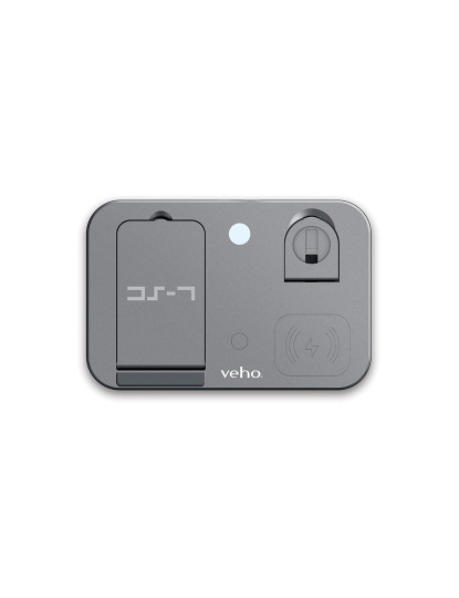 imagem de Veho DS-7 Qi wireless charging station with LED night light3