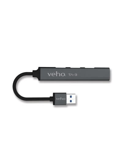 imagem de Veho TA-3 USB-A 3 port USB-A Mini hub1