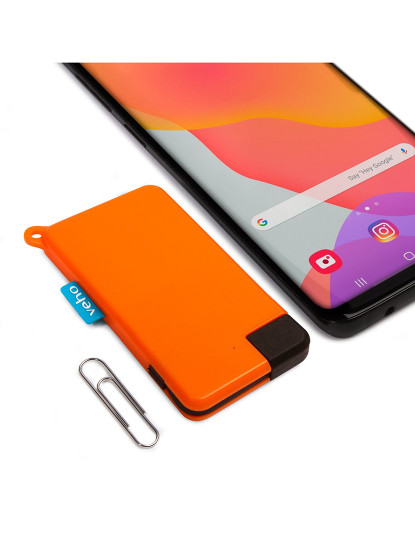 imagem de Veho PEBBLE POCKET MICRO POWERBACK 1000 mAh ORANGE4