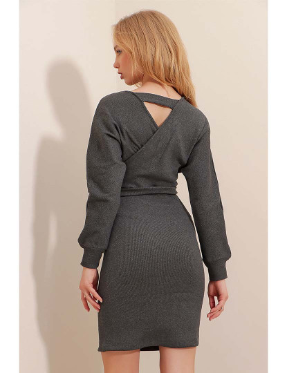 imagem de Vestido Senhora Antracite4