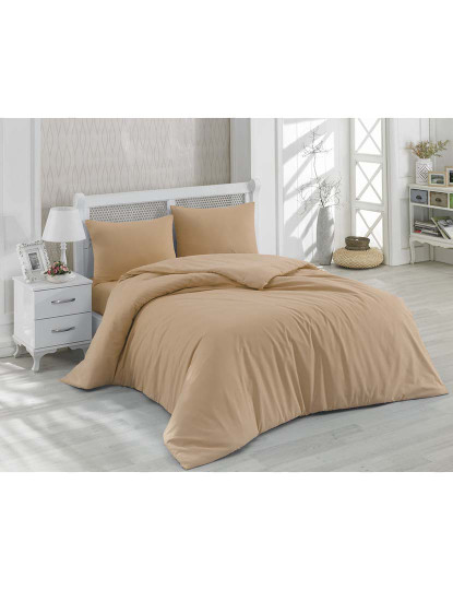 imagem de Conj. Cama de Casal Ranforce Bege1