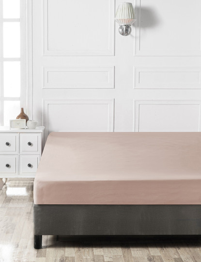 imagem de Conj. Cama de Casal Ranforce Bege3