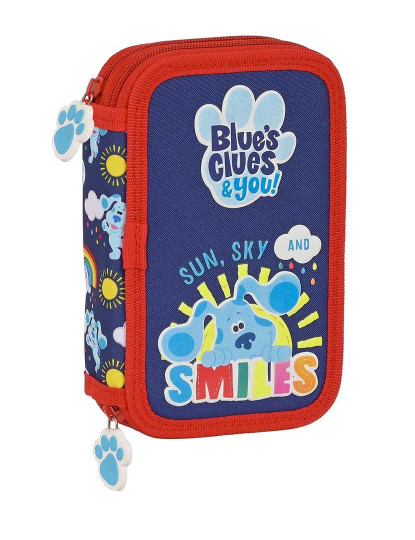 imagem de Estojo Duplo Blue´S Clues Azul Marinho 28Pcs1