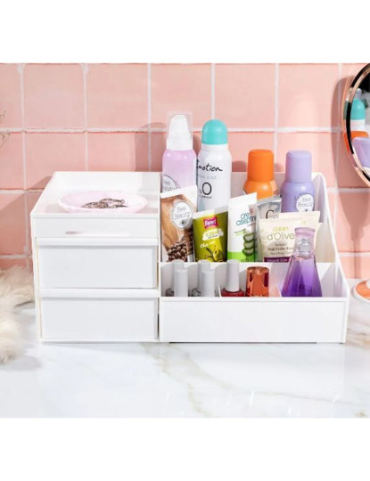 imagem de Elegance XL Organizador Cosmético Branco1