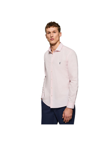 imagem de Camisa de Gola Italiana L Camisa Rigby Go Popelina Vn Rosa Homem7
