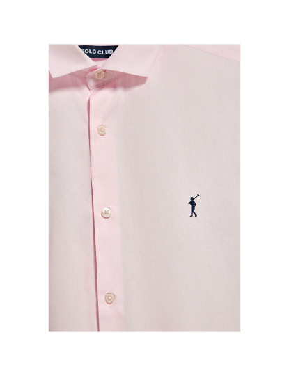 imagem de Camisa de Gola Italiana L Camisa Rigby Go Popelina Vn Rosa Homem6