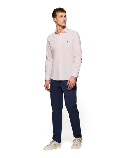 imagem de Camisa de Gola Italiana L Camisa Rigby Go Popelina Vn Rosa Homem8