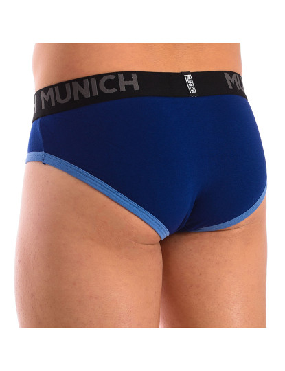 imagem de Pack 2 Boxers Algodão Elástico Azul Navy4