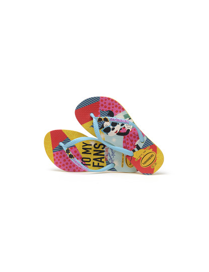 imagem de Havaianas Kids Disney Cool Dourado Amarelo 4