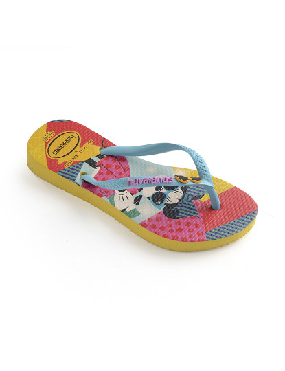 imagem de Havaianas Kids Disney Cool Dourado Amarelo 6