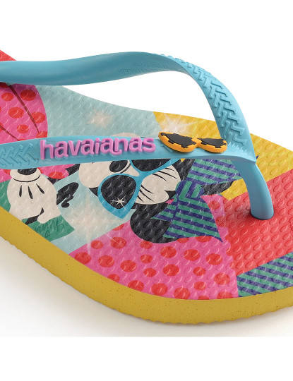 imagem de Havaianas Kids Disney Cool Dourado Amarelo 5