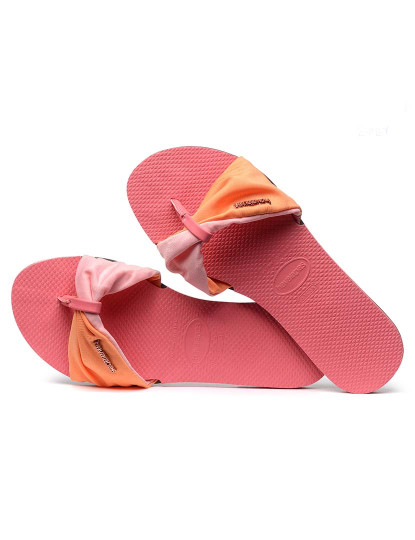 imagem de Havaianas Sandálias Senhora You St Tropez Color Rosa Porcelain 4