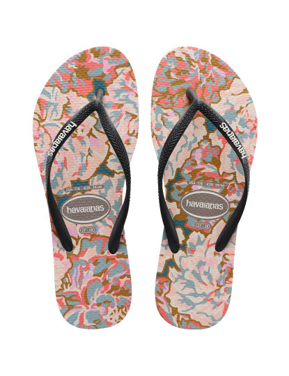 imagem de Havaianas Slim Petals Senhora Grafite2