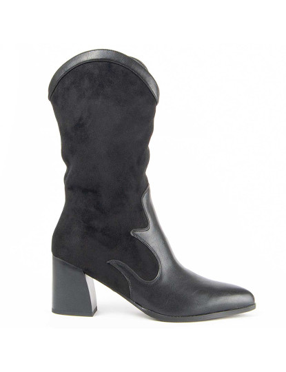 imagem de Botas de Salto Senhora Preto2