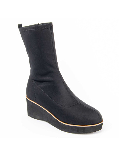 imagem de Botins com SaltoSenhora Preto3