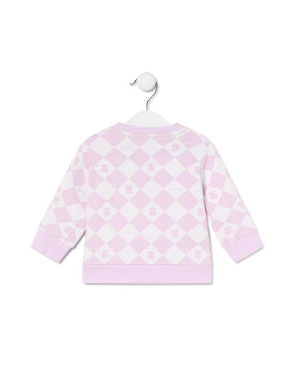 imagem de Sweatshirt Casual cor-de-rosa2