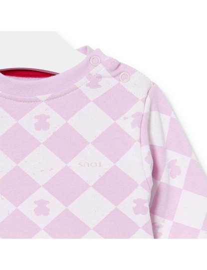 imagem de Sweatshirt Casual cor-de-rosa3