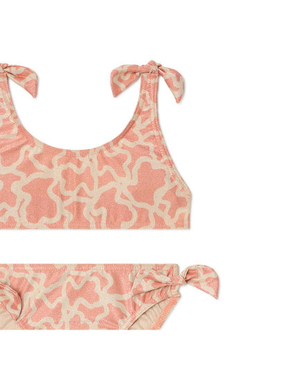 imagem de Bikini de menina Glit cor-de-rosa3