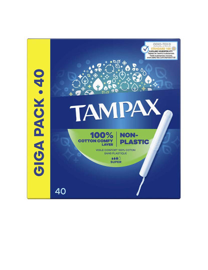 imagem de TAMPAX SUPER tampón 40 uds1